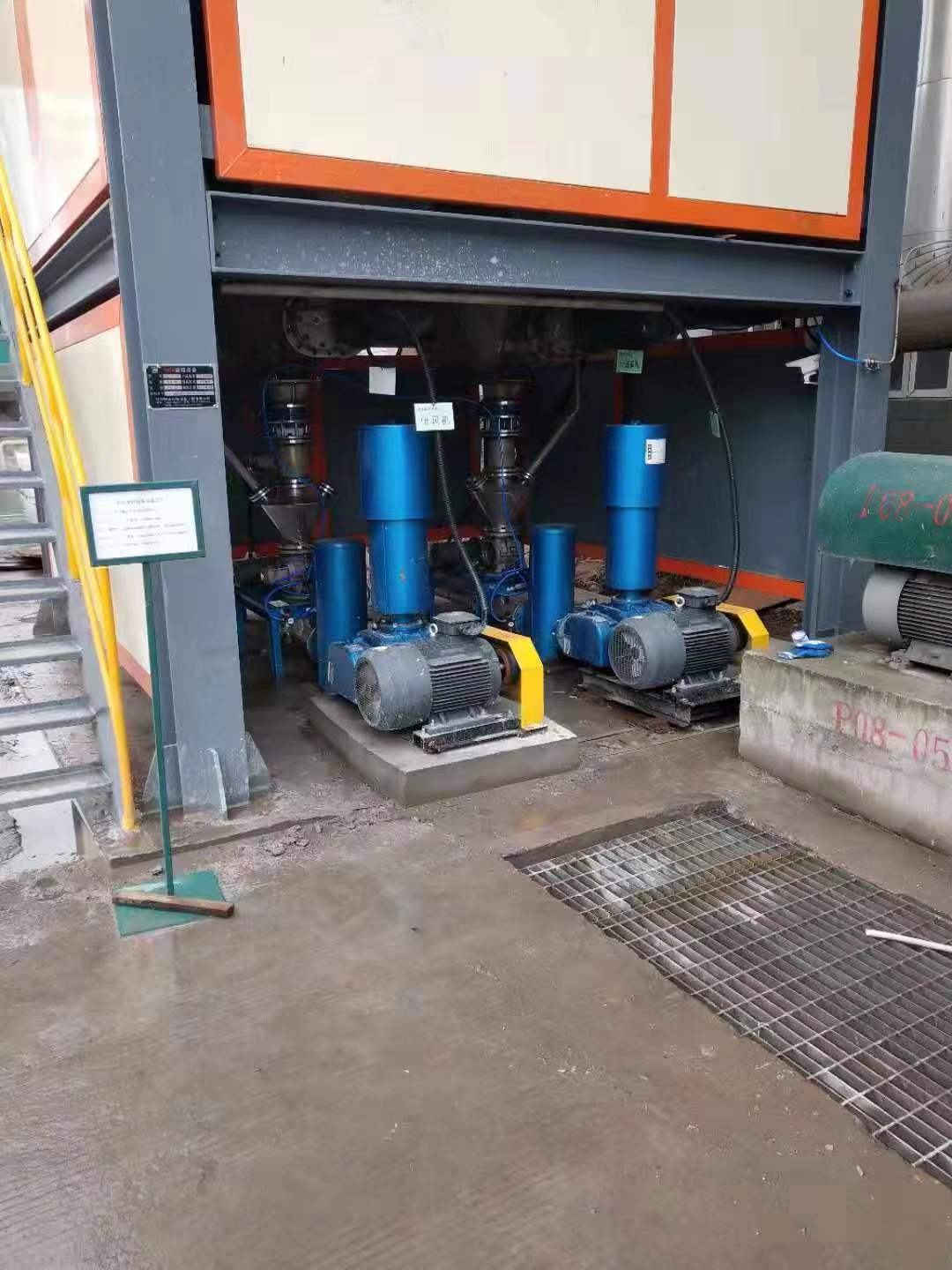 【廣州★南創】的氣力輸送現場 【廣州★南創】的氣力輸送現場