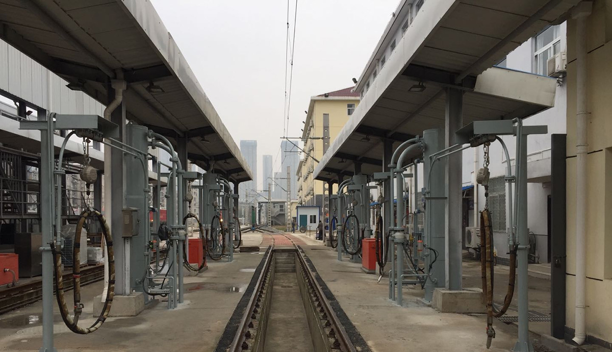 列車砂箱裝箱氣力輸送解決方案 列車砂箱裝箱氣力輸送解決方案