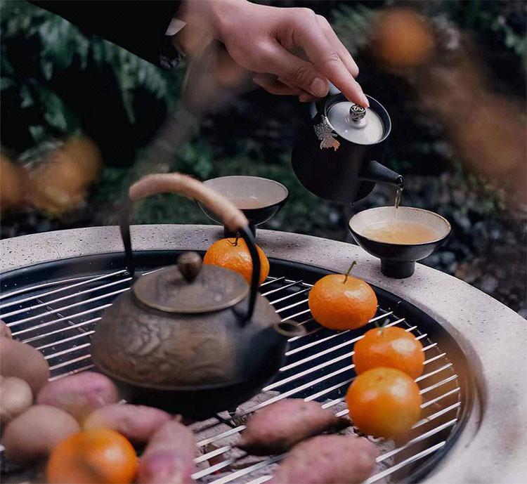 圍爐煮茶：起一爐火，煮兩碗茶，聊三餐四季，話五谷豐登(圖7)