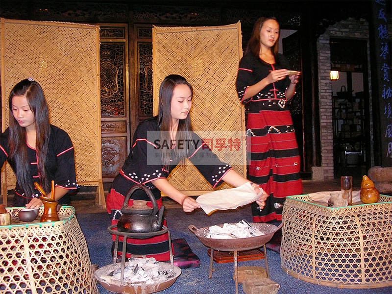 從“火塘烤茶”到“圍爐煮茶”，傳承中華茶文化 [精制鋼圍爐茶桌|炭火爐](圖1)