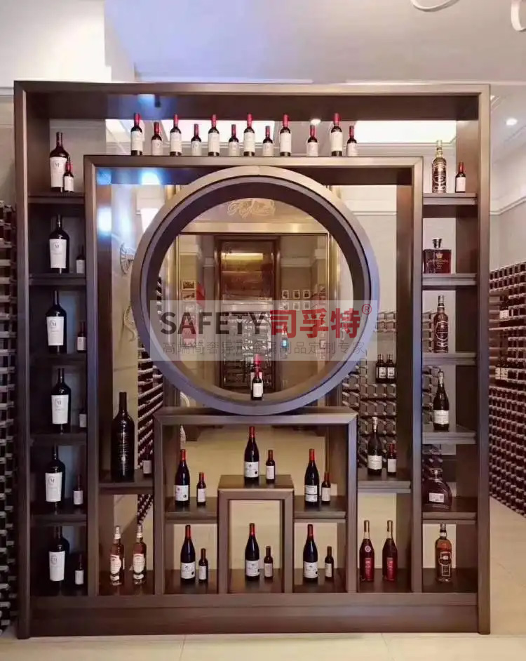 酒柜放到哪里合適？什么酒柜顯得高檔？【不銹鋼酒柜(圖2)