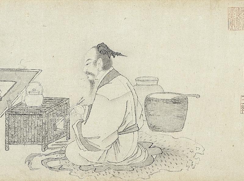 重拾“圍爐煮茶”文化，一起看看故宮藏畫里的“圍爐煮茶”[精制鋼圍爐茶桌](圖10)
