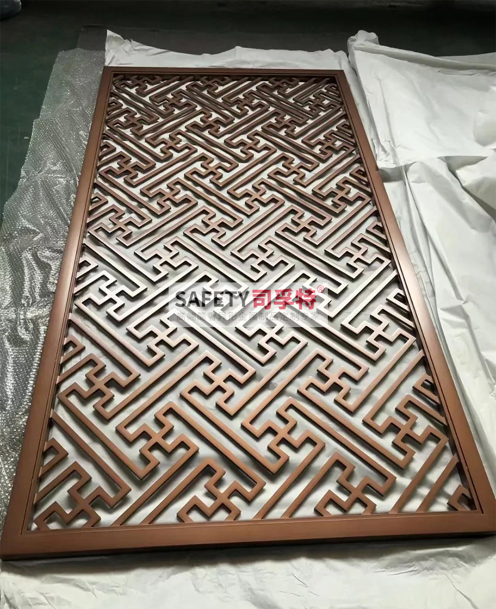 彩雕鋁屏風(fēng)隔斷，彰顯高端品質(zhì)[司孚特鋁雕屏風(fēng)隔斷](圖2)