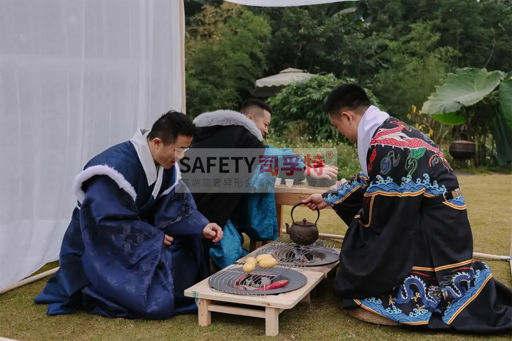 “圍爐煮茶”與非遺相互引流，潮流與文化傳承并不沖突[精致鋼圍爐，炭火爐](圖2)